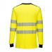 T-SHIRT M/COMP IGNIF ALTA VIS. AMARELO/PRETO FR701